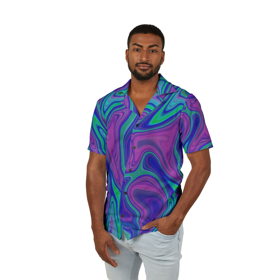 46CHS  Colorful Hawaiian Shirt
