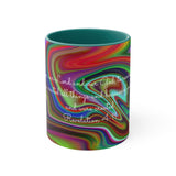55CMSM  Colorful Marble Revelation 4:11 Mug
