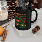 48CM   The names of God Christian Black Coffee Mug