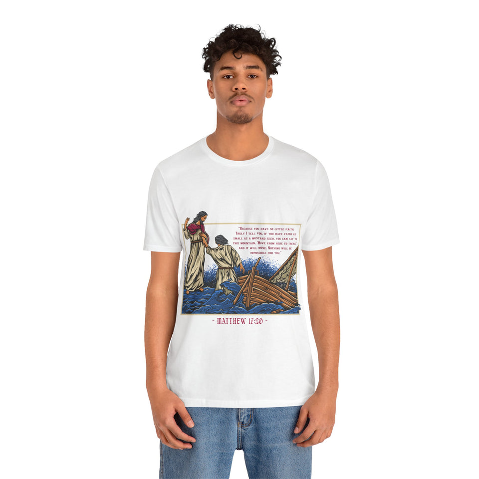 1BSTS Faith Can Move Mountains Bible Story Shirt