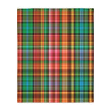 63CB  Colorful Plaid Blanket