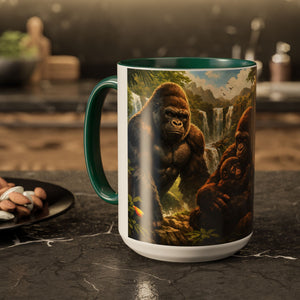 AM38.  Gorilla Family Mug