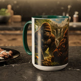AM38.  Gorilla Family Mug
