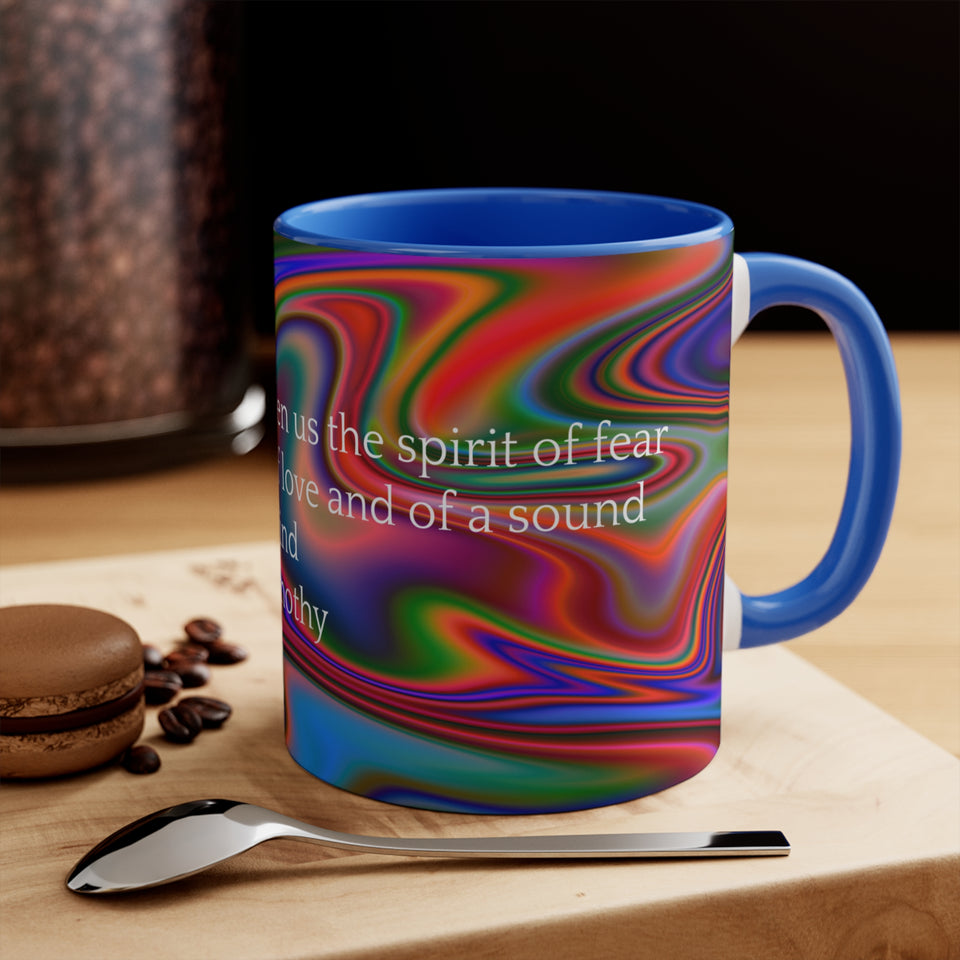 31CMSM  Colorful Marble 2 Timothy Mug