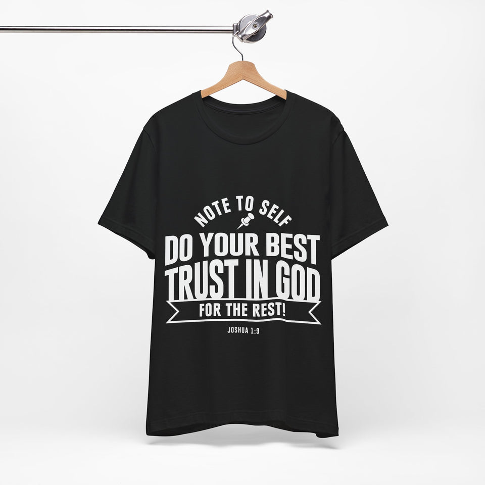 24CTS  Unisex Christian t shirt Trust in God
