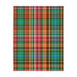 63CB  Colorful Plaid Blanket