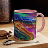 58CMSM  Colorful Marble Genesis 1:9-10 Mug