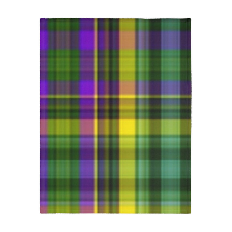 28CB  Colorful Plaid Blankets