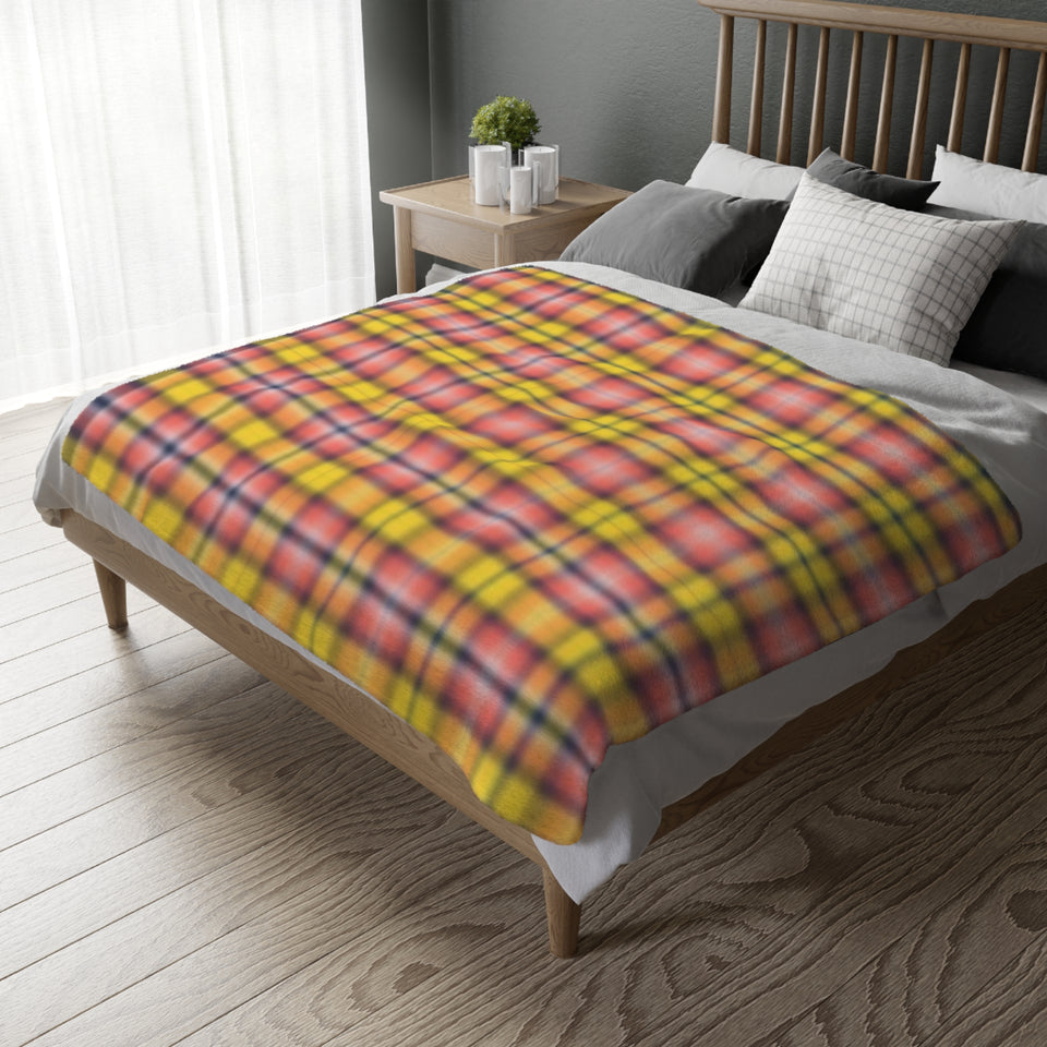 4CB  Colorful Plaid Blankets