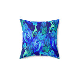 26PCF  Peacock Feather Pillow