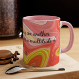 19CMSM  Colorful Marble 1 Peter 4:8 Mug