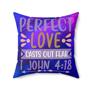 38WCP  Watercolor Christian Pillow
