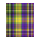 26CB  Colorful Plaid Blanket