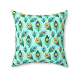 48PCF  Peacock Feather Pillows