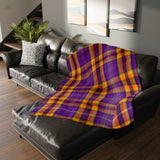 40CB  Colorful Plaid Blanket