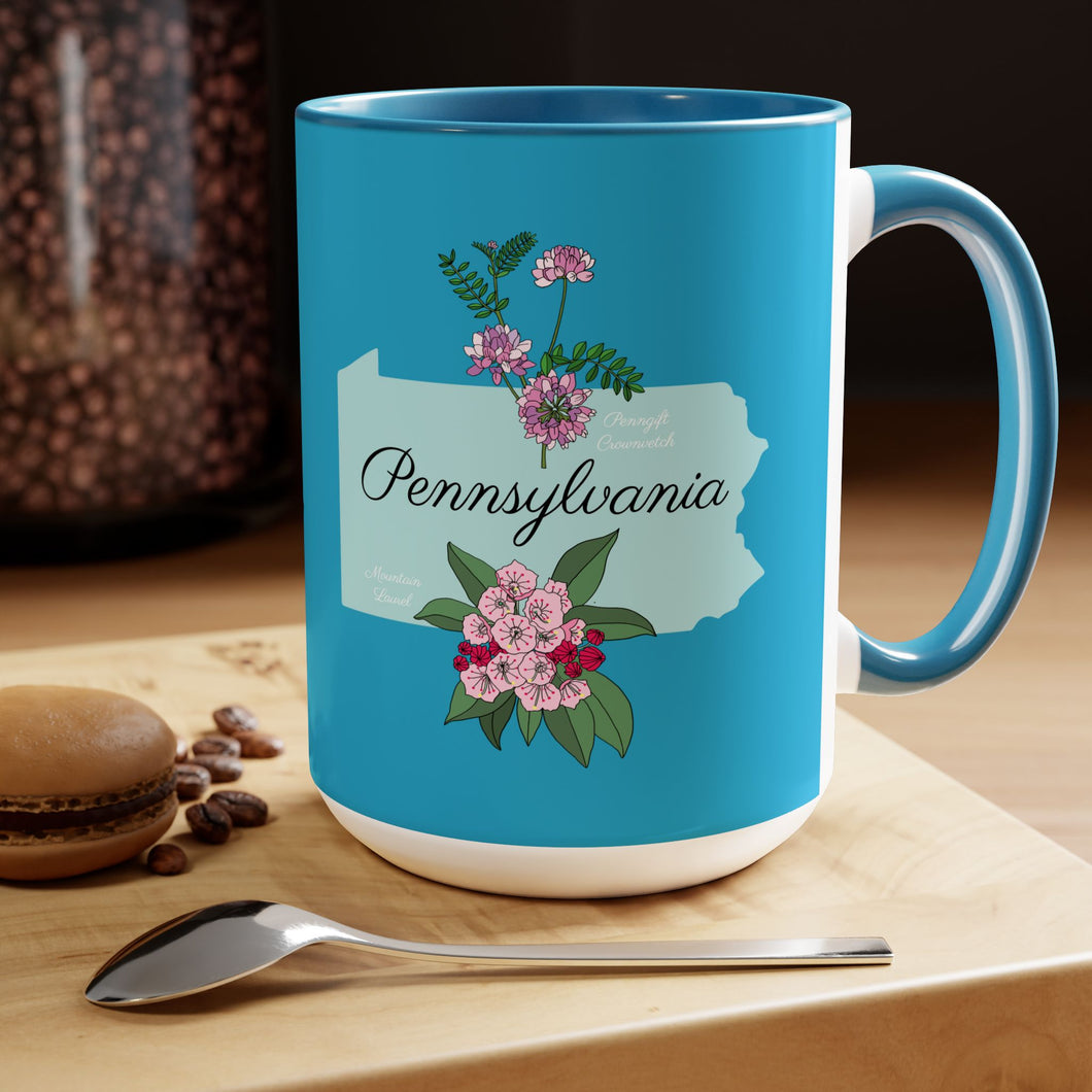 38SFM  Pennsylvania State Flower Mug