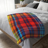 47CB  Colorful Plaid Blanket