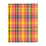 9CB  Colorful Plaid Blanket