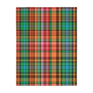 63CB  Colorful Plaid Blanket