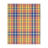 2CB  Colorful Plaid Blanket