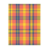 9CB  Colorful Plaid Blanket