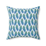 30PCF  Peacock Feather Pillow