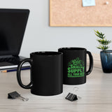 12BM   Black Christian Mug