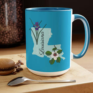 18SFM  Louisiana State Flower Mug