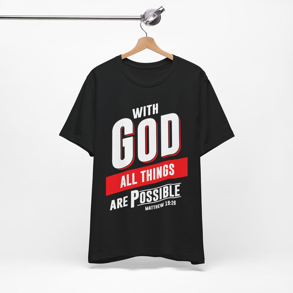 12CTS   Unisex christian t shirt Matthew 19