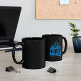 22BM   Black Christian Mug