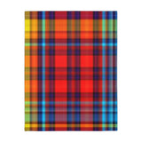 47CB  Colorful Plaid Blanket