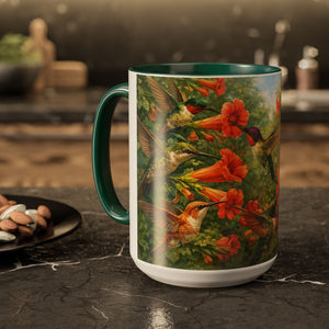 AM2   Hummingbird Garden Mug