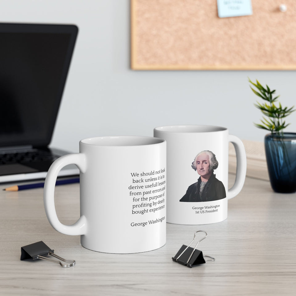 10WQM  George Washington Historical quote mug