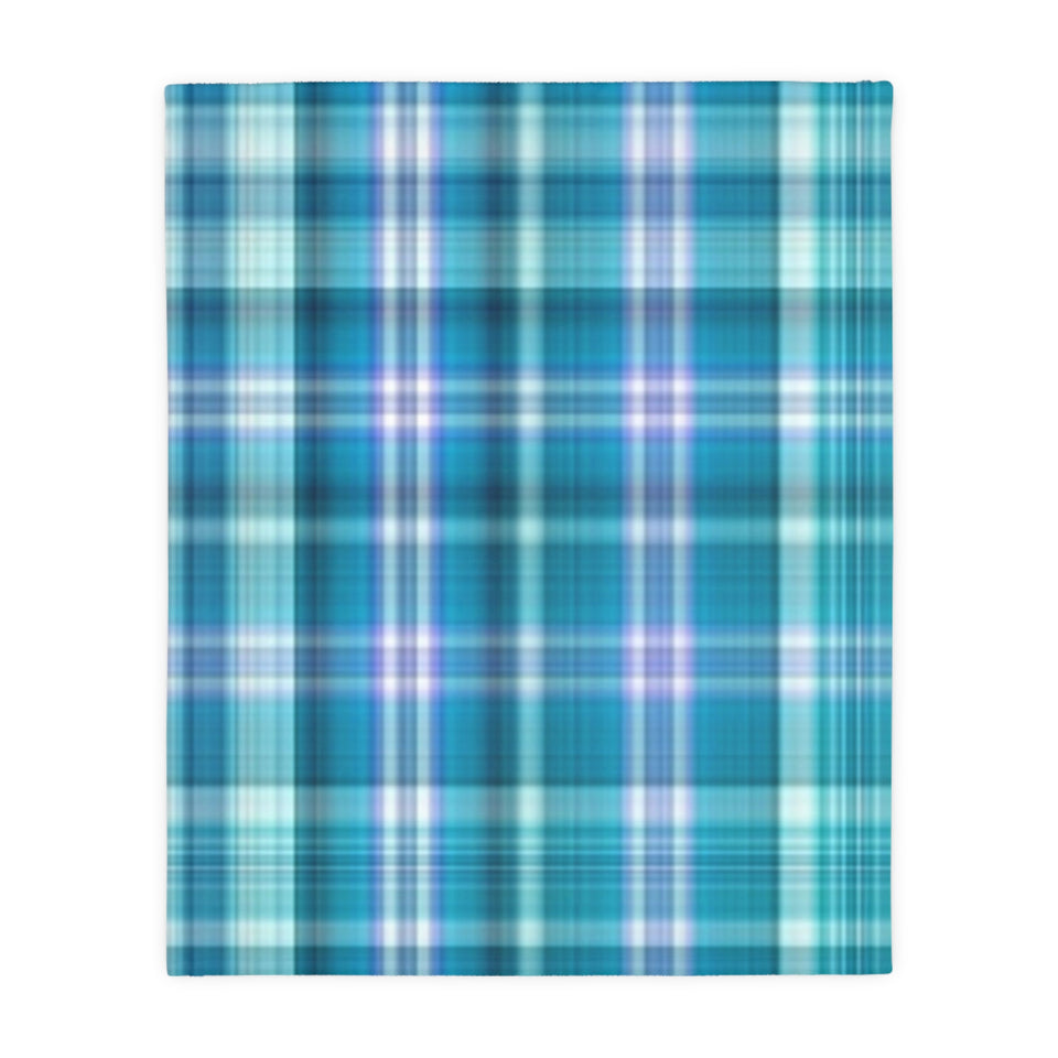 10CB  Colorful Plaid Blanket