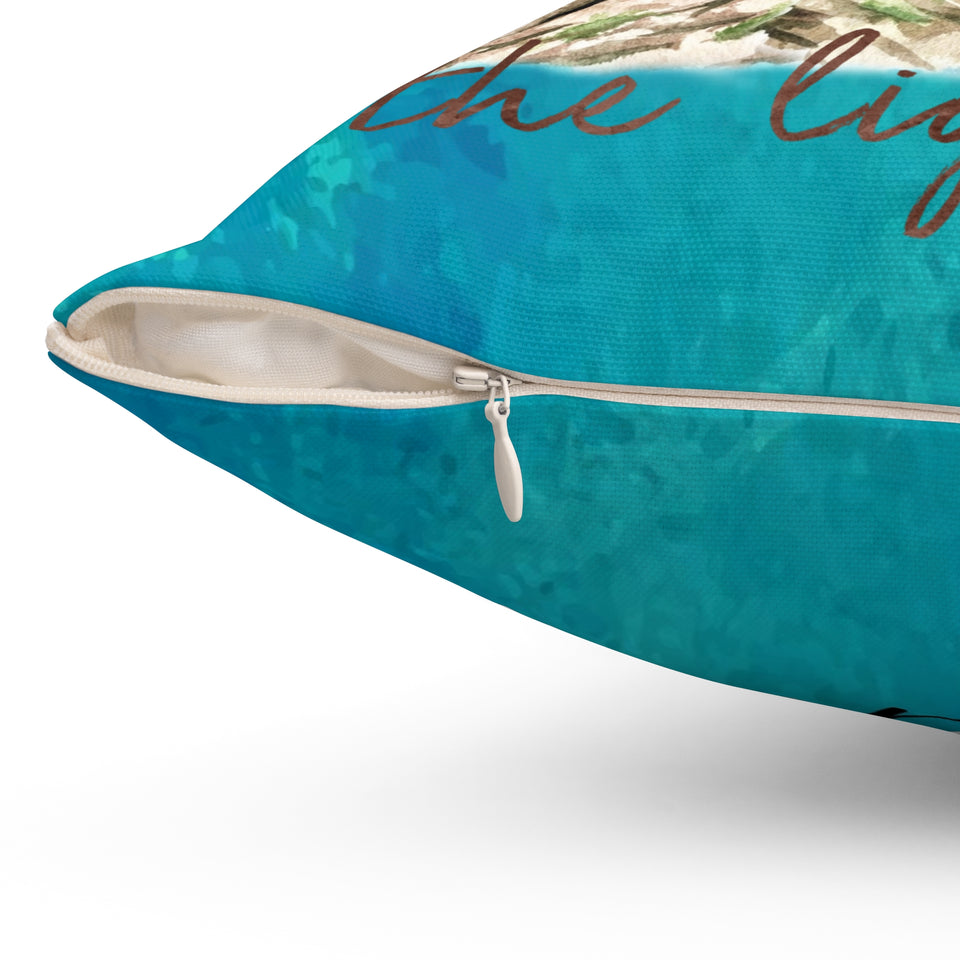 2LHP  Lighthouse Pillow