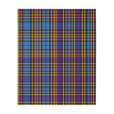 48CB  Colorful Plaid Blanket