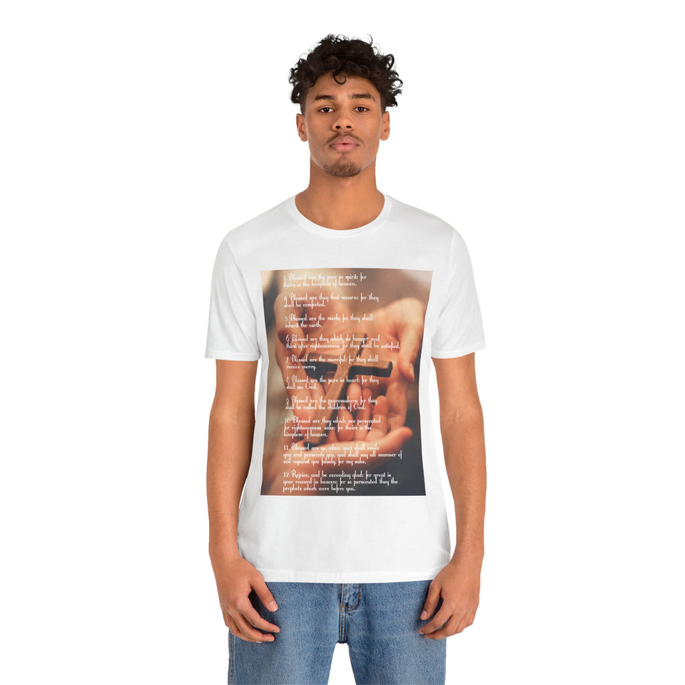 27CTS   Unisex Christian t shirt of the Beaitudes