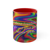 36CMSM  Colorful Marble Psalms 199:45  Mug