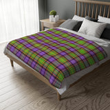 41CB  Colorful Plaid Blanket