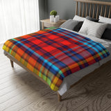 47CB  Colorful Plaid Blanket