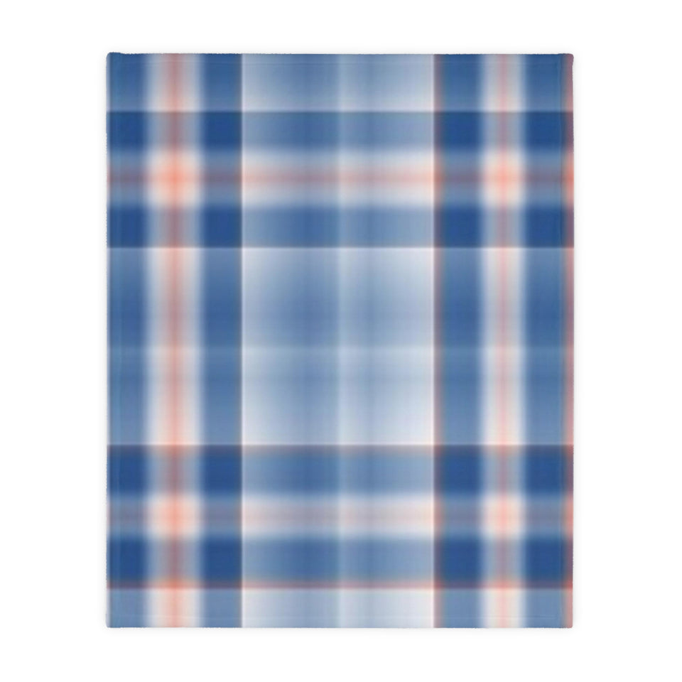 5CB  Colorful Plaid Blanket