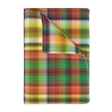 66CB  Colorful Plaid Blanket