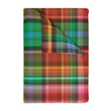 63CB  Colorful Plaid Blanket