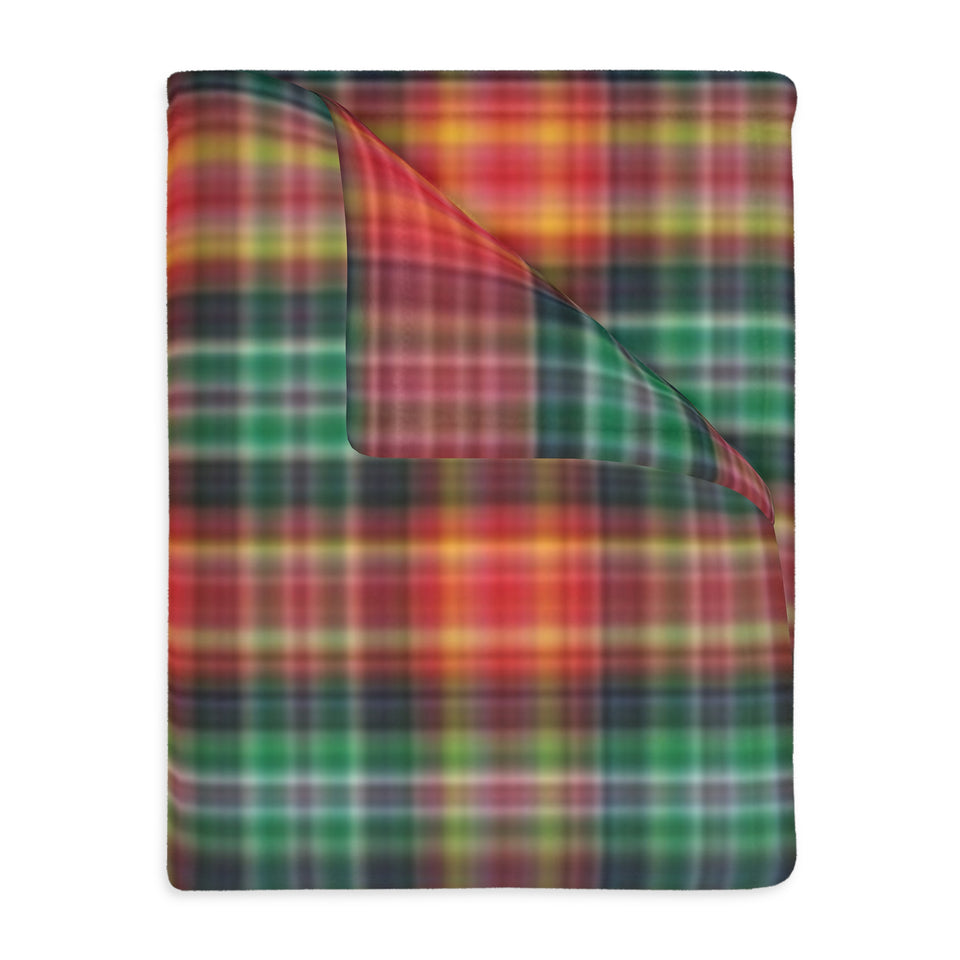 45CB  Colorful Plaid Blankets