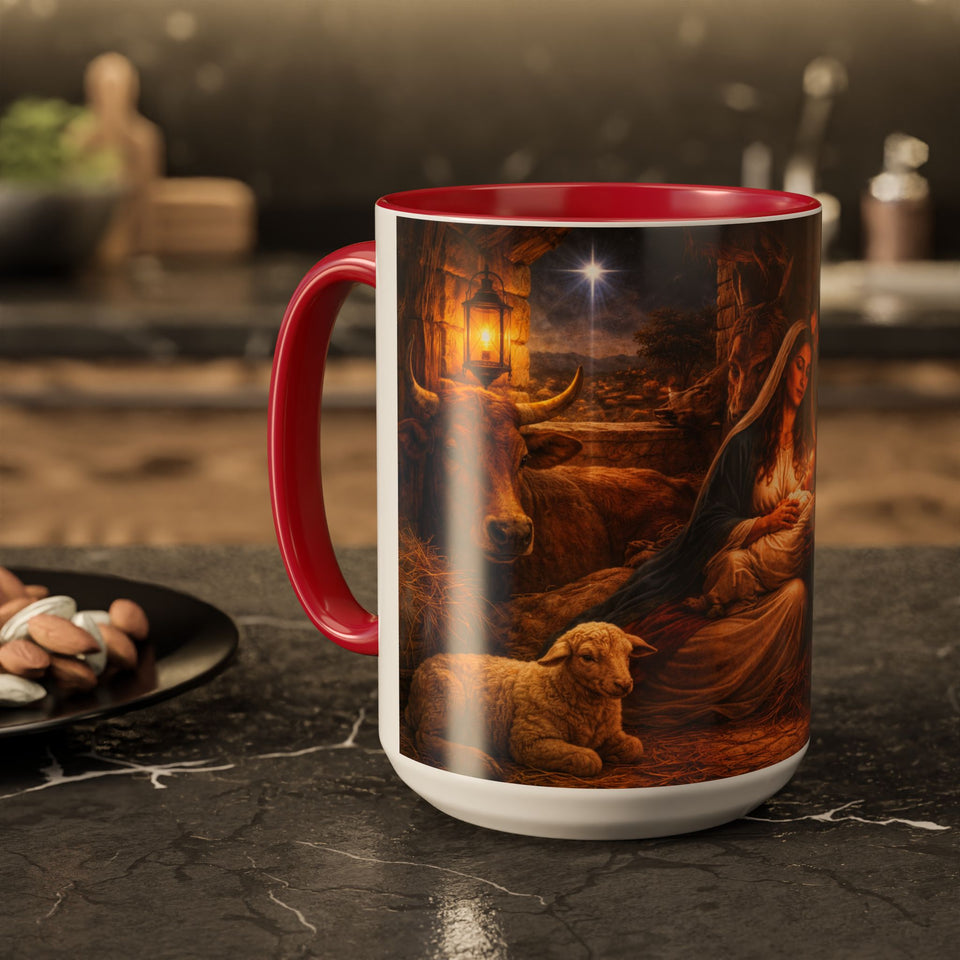 BSM46  Jesus is Born Mug