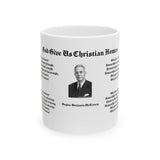 60H  God Give Us Christian Homes Mug