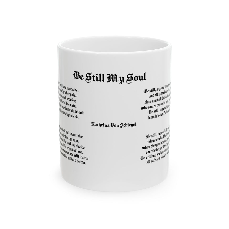 8H  Be Still My Soul Mug