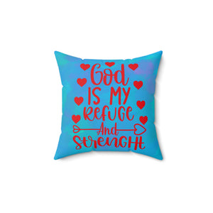 15WCP  Watercolor Christian Pillow