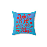 15WCP  Watercolor Christian Pillow