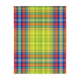 64CB  Colorful Plaid Blanket